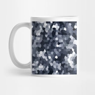 Slate Monochromatic Geometric Mug